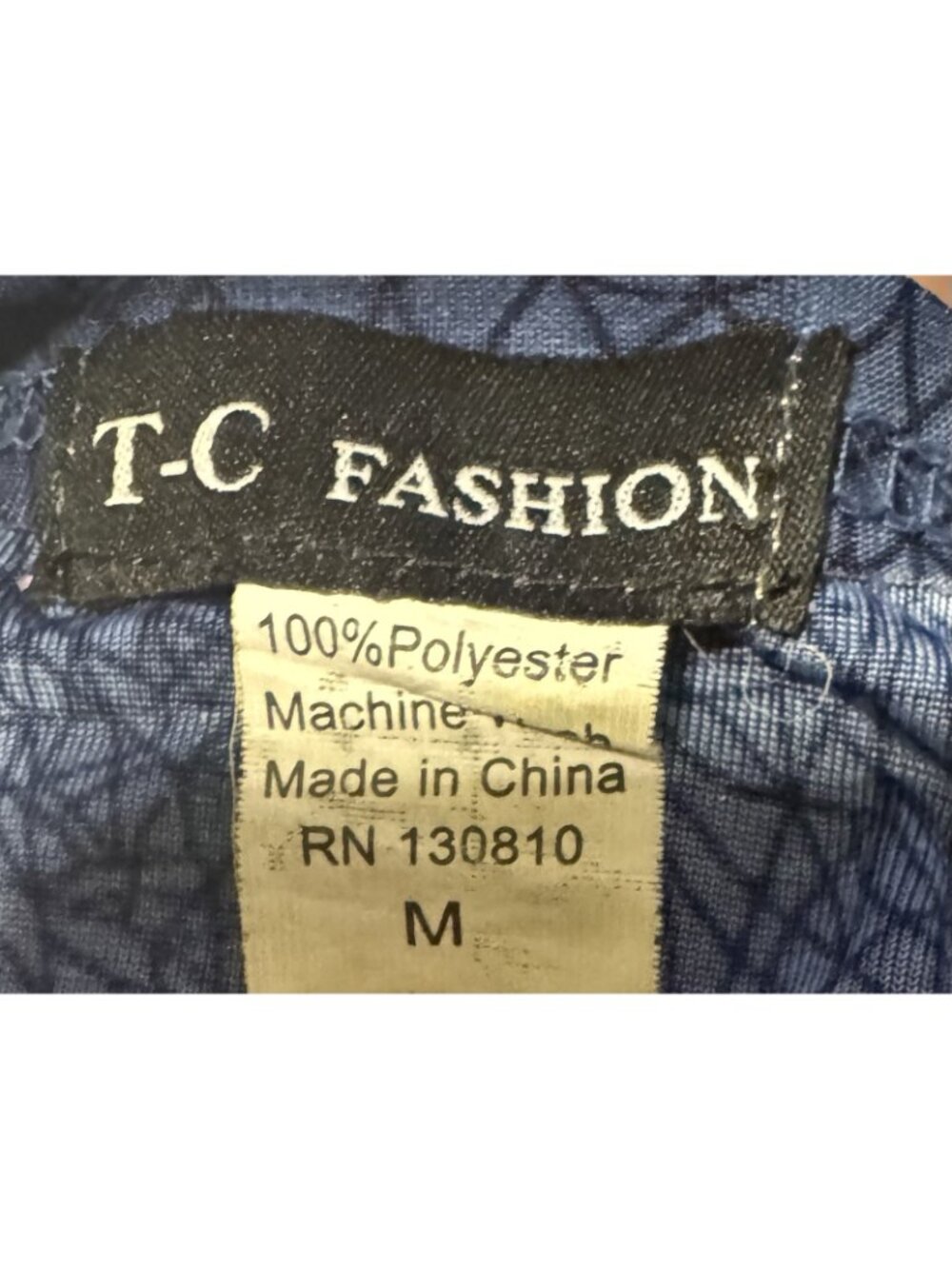 T-C Fashion Women Shimmery Floral Semi Sheer Top Blouse Multicolor Size Medium - Picture 3 of 3